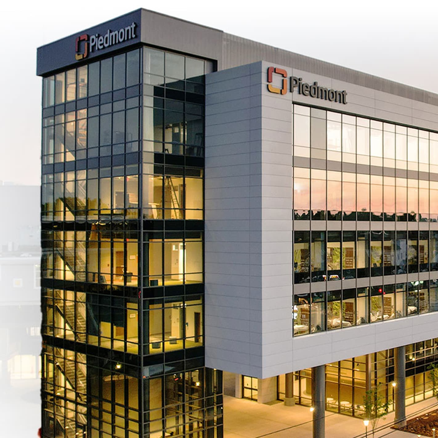 a screenshot of the piedmont website